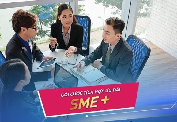 Gói cước tích hợp SME + dành cho doanh nghiệp vừa và nhỏ của VNPT