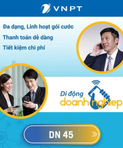 Gói Cước Di Động VinaPhone DN-45 Doanh Nghiệp Miễn Phí 1.500 Phút Gọi Nội Mạng VinaPhone, Mobifone và ĐTCĐ VNPT. Ưu Đãi Chỉ 94.000 Đồng/ Tháng