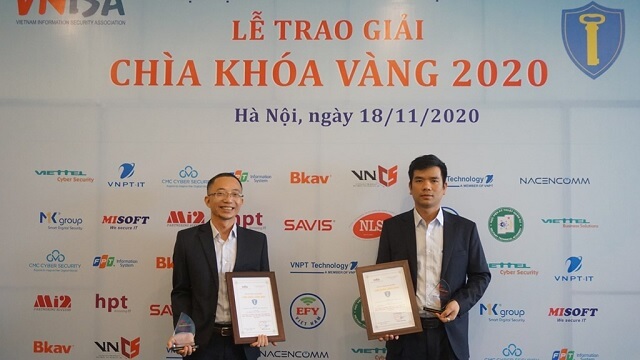 VNPT tiếp tục nhận giải thưởng tại lễ trao giải Chìa khóa vàng 2020