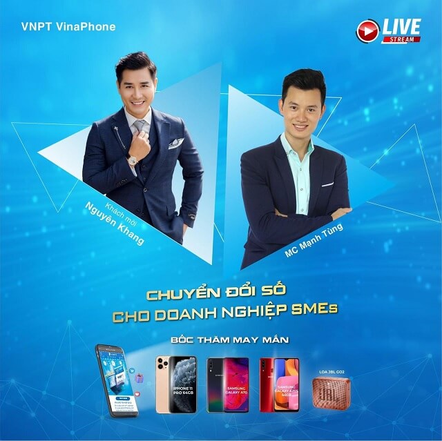 VNPT livestream chuyển đổi số cho doanh nghiệp SMEs