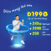 Gói cước D199G Vinaphone giá rẻ