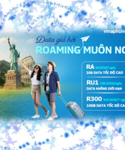 gói Chuyển vùng quốc tế Roaming VinaPhone giá rẻ
