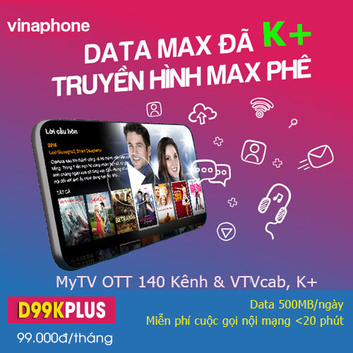 Gói VinaPhone D99Kplus