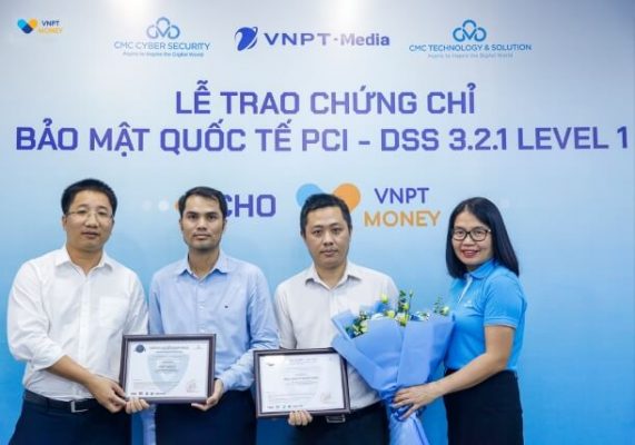 VNPT Money đạt chứng chỉ bảo mật quốc tế PCI DSS cao nhất