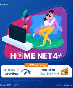 Home Net 4+ gói internet 250Mb + truyền hình MyTV VNPT