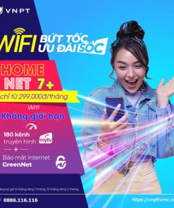 Home net 7+ VNPT internet wifi không giới hạn tích hợp truyền hình MyTV 170+ kênh