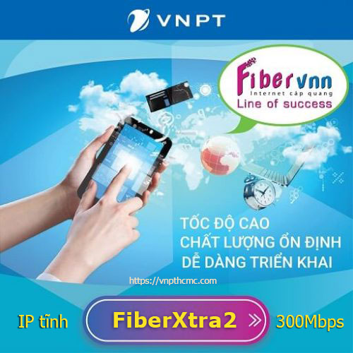 Internet VNPT cho doanh nghiệp siêu rẻ FiberXtra2 300Mbps