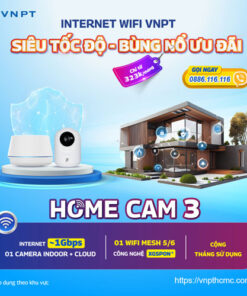 Đăng ký gói Internet tốc độ cao camera VNPT Home cam 3