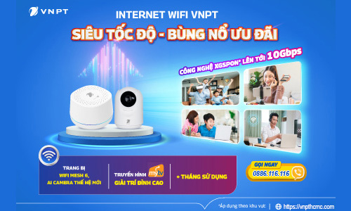 Đăng ký internet tốc độ cao vnpt mới nhất