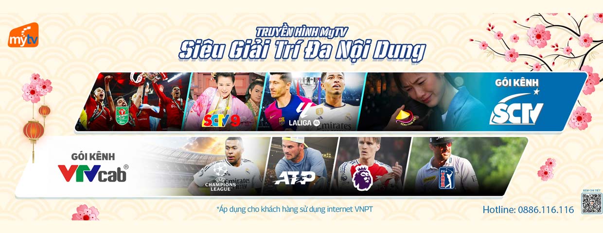 Truyền hình MyTV giải trí siêu đỉnh