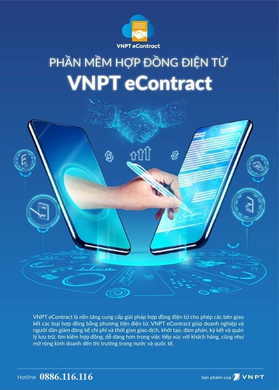 Hợp Đồng Điện Tử Của VNPT Nhanh Chóng An Toàn Bảo Mật. Gọi Ngay Hotline 0886.116.116