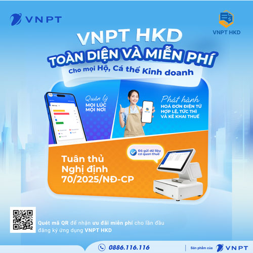 Đăng ký hóa đơn điện tử cho hộ kinh doanh 0886116116