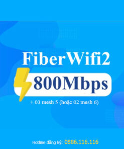 Đăng ký Fiberwifi2 VNPT gói internet tốc độ cao + thiết bị wifi mesh