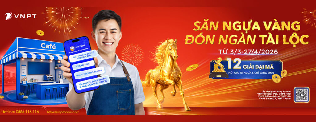 Hộ kinh doanh đăng ký dịch vụ số VNPT cơ hội trúng ngựa vàng 9999