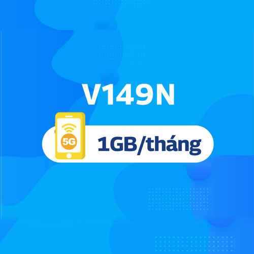 Gói V149N Vinaphone ưu đãi thoại nội ngoại mạng và 4g 1GB/tháng