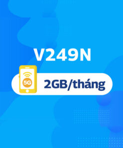 Gói V249N Vinaphone ưu đãi thoại nội ngoại mạng và 4g 2GB/tháng