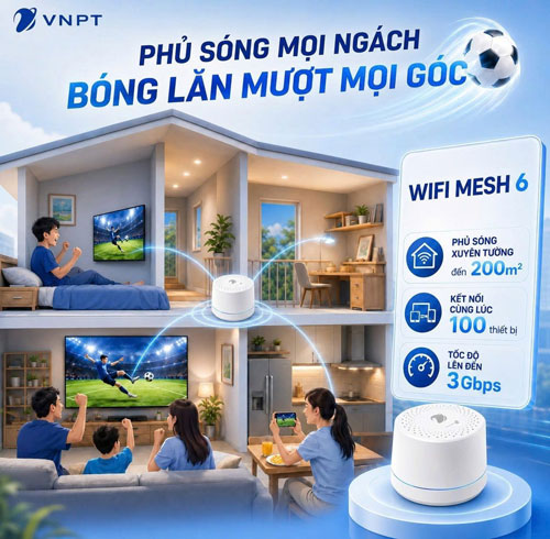 Lắp internet wifi VNPT mới nhất